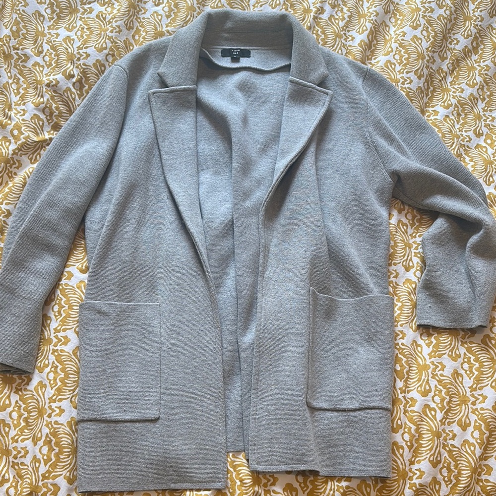 J. Crew Sweater Blazer size M